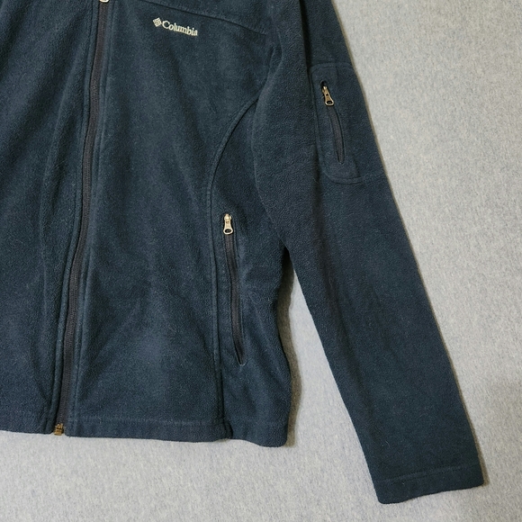 Columbia blue fleece jacket. Size large - Picture 2 of 2